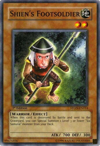 Shien's Footsoldier - STON-EN014 Common Unlimited