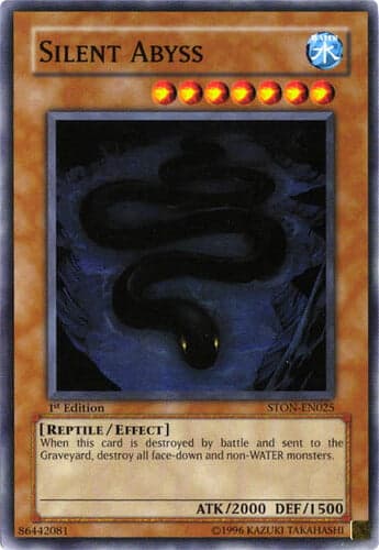 Silent Abyss - STON-EN025 Common 1st Edition