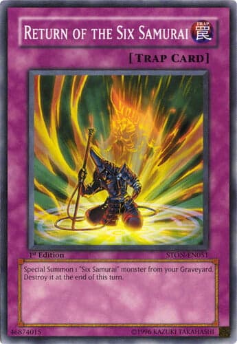 Return of the Six Samurai - STON-EN051 Common Unlimited