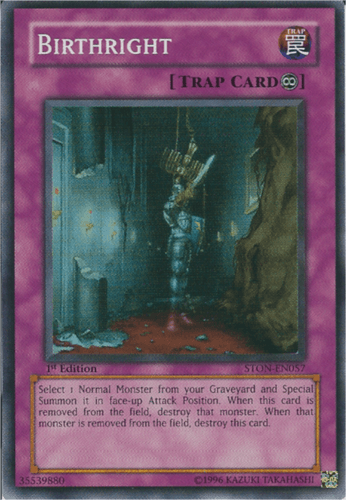 Birthright - STON-EN057 Ultimate Rare Unlimited