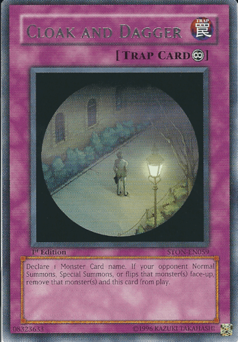 Cloak and Dagger - STON-EN059 Ultimate Rare 1st Edition