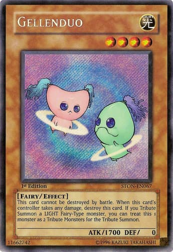 Gellenduo - STON-EN067 Secret Rare 1st Edition