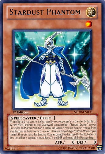 Stardust Phantom - STOR-EN003 Rare 1st Edition