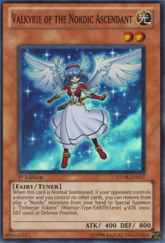 Valkyrie of the Nordic Ascendant - STOR-EN017 Super Rare Unlimited