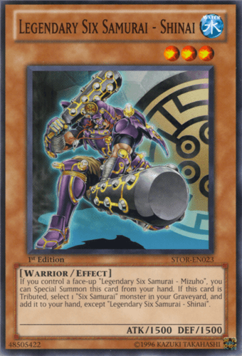 Legendary Six Samurai - Shinai - STOR-EN023 Common Unlimited