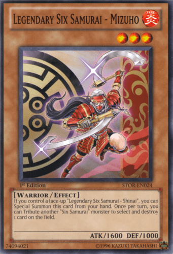 Legendary Six Samurai - Mizuho - STOR-EN024 Common 1st Edition