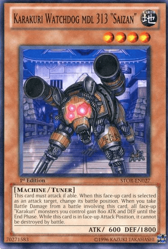 Karakuri Watchdog mdl 313 "Saizan" - STOR-EN027 Common 1st Edition