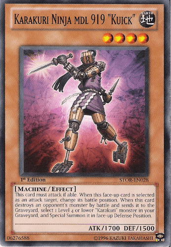Karakuri Ninja mdl 919 "Kuick" - STOR-EN028 Common Unlimited