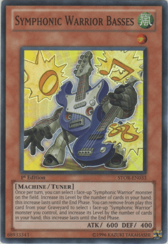 Symphonic Warrior Basses - STOR-EN033 Super Rare Unlimited