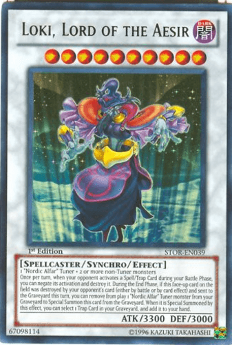 Loki, Lord of the Aesir - STOR-EN039 Ultimate Rare Unlimited