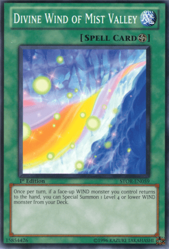 Divine Wind of Mist Valley - STOR-EN059 Common 1st Edition