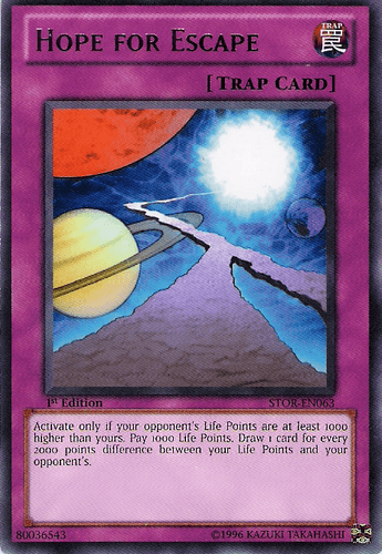 Hope for Escape - STOR-EN063 Rare 1st Edition