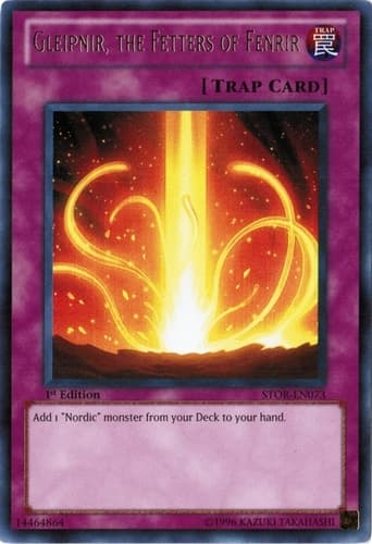 Gleipnir, the Fetters of Fenrir - STOR-EN073 Ultra Rare Unlimited