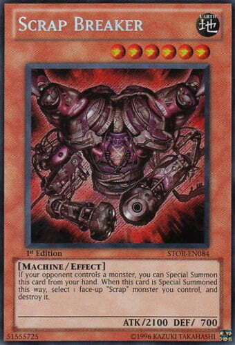 Scrap Breaker - STOR-EN084 Secret Rare Unlimited