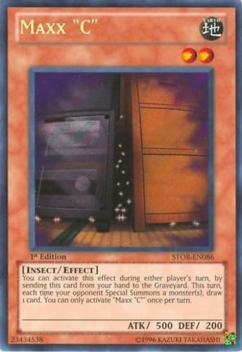 Maxx "C" - STOR-EN086 Secret Rare Unlimited