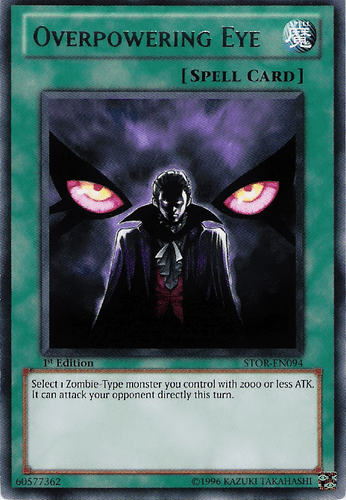 Overpowering Eye - STOR-EN094 Rare Unlimited