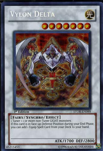 Vylon Delta - STOR-EN099 Secret Rare Unlimited