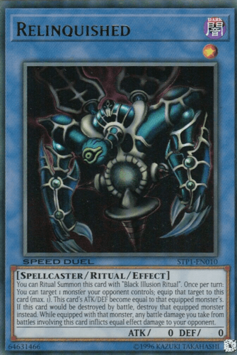 Relinquished - STP1-EN010 Ultra Rare Unlimited