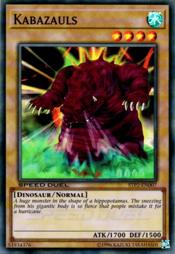 Kabazauls - STP2-EN007 Super Rare Unlimited