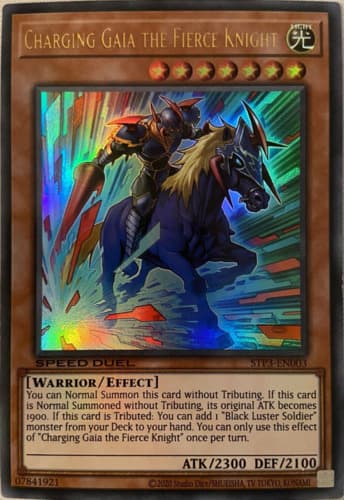 Charging Gaia the Fierce Knight - STP3-EN003 Ultra Rare Unlimited