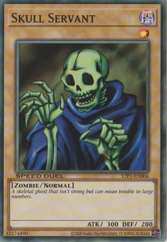 Skull Servant - STP3-EN006 Super Rare Unlimited