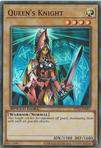 Queen's Knight - STP3-EN007 Super Rare Unlimited