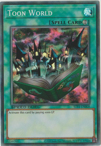 Toon World - STP3-EN009 Super Rare Unlimited