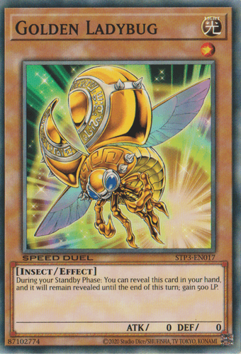 Golden Ladybug - STP3-EN017 Common Unlimited