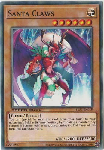 Santa Claws - STP3-EN018 Common Unlimited