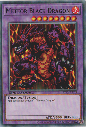 Meteor Black Dragon - STP3-EN021 Common Unlimited