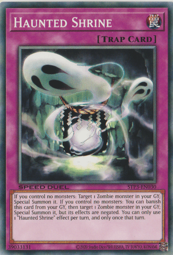 Haunted Shrine - STP3-EN030 Common Unlimited