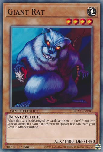 Giant Rat - STP4-EN001 Ultra Rare Unlimited