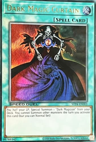 Dark Magic Curtain - STP4-EN003 Ultra Rare Unlimited
