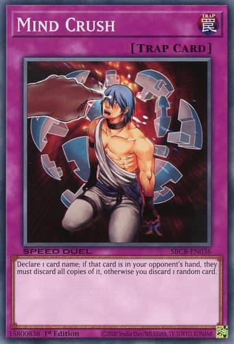 Mind Crush - STP4-EN005 Ultra Rare Unlimited