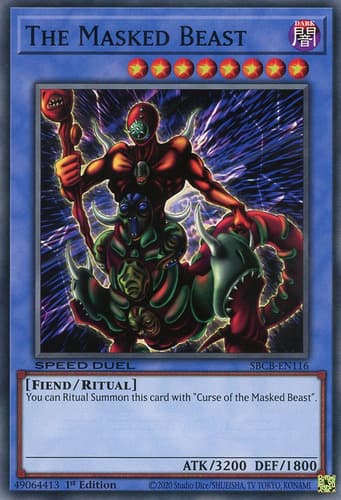 The Masked Beast - STP4-EN010 Super Rare Unlimited