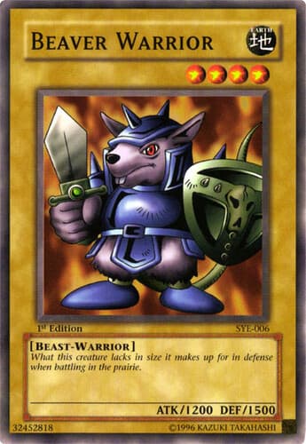 Beaver Warrior - SYE-006 Common Unlimited