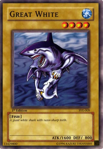 Great White - SYE-009 Common 1st Edition