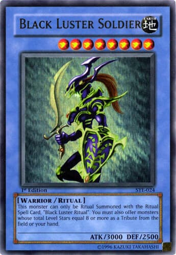 Black Luster Soldier - SYE-024 Ultra Rare Unlimited