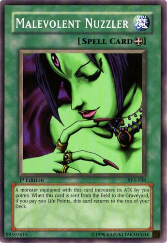 Malevolent Nuzzler - SYE-036 Common Unlimited