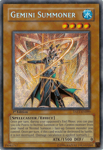 Gemini Summoner - TAEV-ENSP1 Super Rare Unlimited