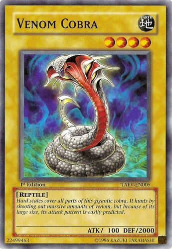 Venom Cobra - TAEV-EN005 Common Unlimited