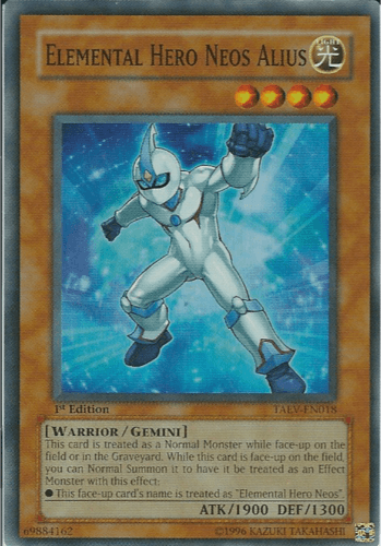 Elemental HERO Neos Alius - TAEV-EN018 Super Rare Unlimited