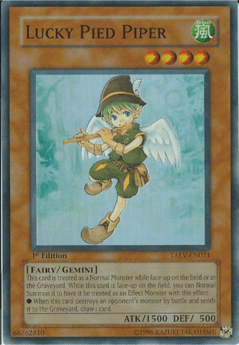 Lucky Pied Piper - TAEV-EN021 Ultimate Rare 1st Edition