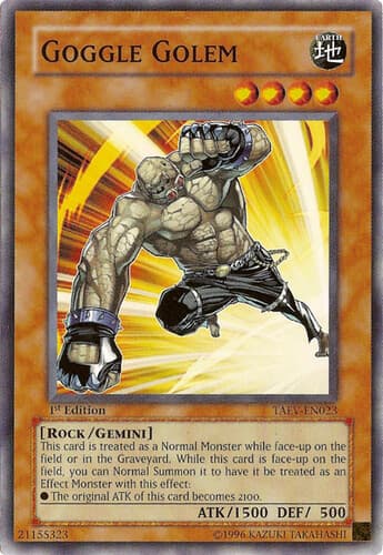 Goggle Golem - TAEV-EN023 Common Unlimited
