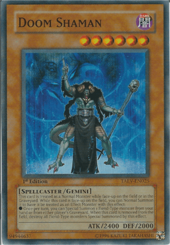Doom Shaman - TAEV-EN025 Ultimate Rare Unlimited