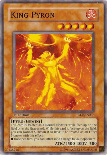 King Pyron - TAEV-EN026 Common Unlimited