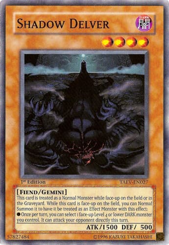 Shadow Delver - TAEV-EN027 Common Unlimited