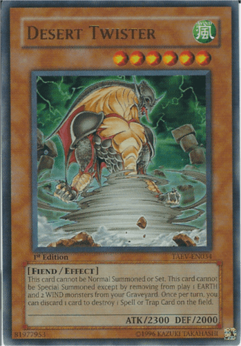 Desert Twister - TAEV-EN034 Ultra Rare 1st Edition