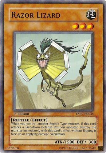 Razor Lizard - TAEV-EN036 Common 1st Edition