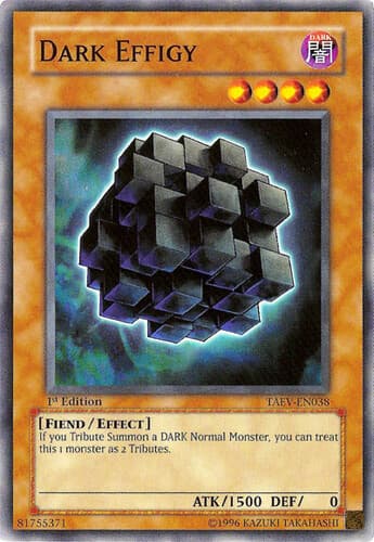 Dark Effigy - TAEV-EN038 Common 1st Edition